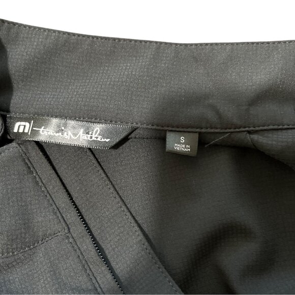 Travis Mathew Black Full-Zip Jacket Performance Golf Mens Size S - Picture 3 of 9